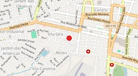 Mapa de Vila Iara