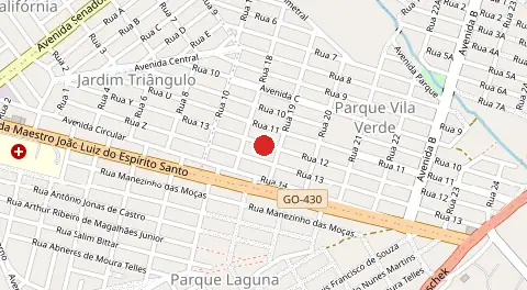 Mapa de Parque Vila Verde