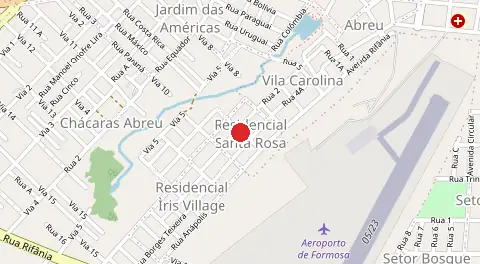 Mapa de Residencial Santa Rosa
