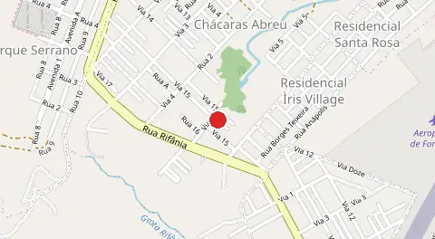 Mapa de Setor de Chacaras Abreu