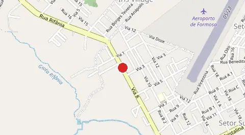 Mapa de Setor de Chacaras Sul