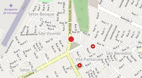 Mapa de Setor Bosque