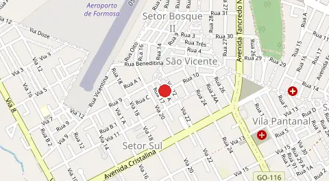Mapa de São Vicente