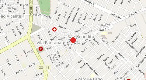 Mapa de São Benedito