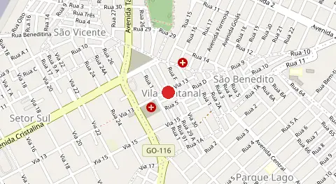 Mapa de Setor Pantanal