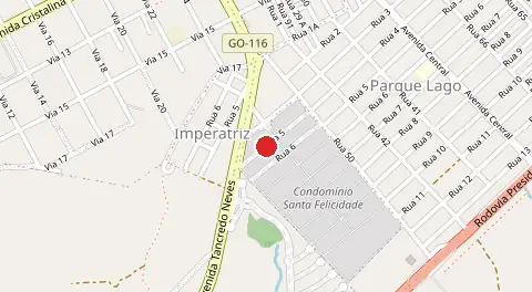 Mapa de Residencial Santa Felicidade