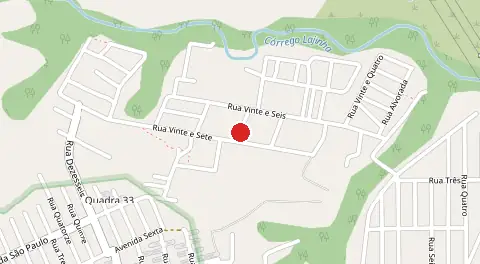 Mapa de Residencial Alvorada