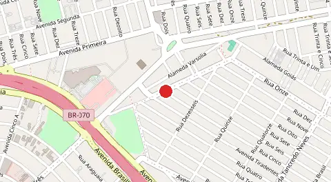 Mapa de Mansoes Centro Oeste