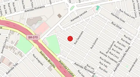 Mapa de Cidade Jardim