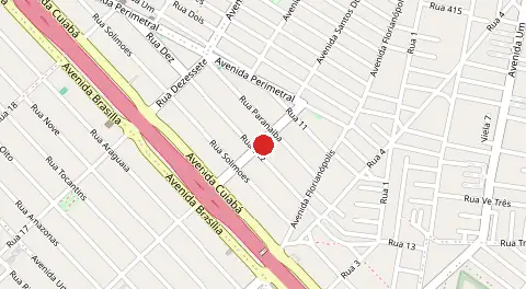 Mapa de Parque da Barragem Setor 01