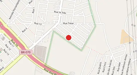 Mapa de Bela Vista