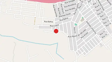 Mapa de Águas Bonitas 1