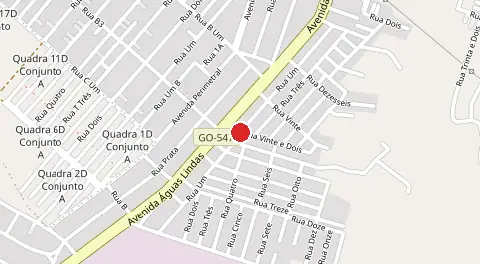 Mapa de Águas Lindas 3