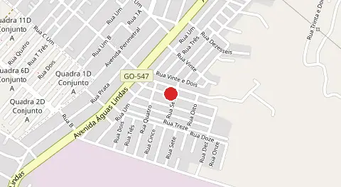Mapa de Recreio das Águas Lindas III
