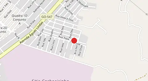 Mapa de Recreio das Águas Lindas II
