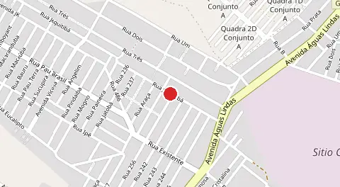 Mapa de Jardim Águas Lindas 2