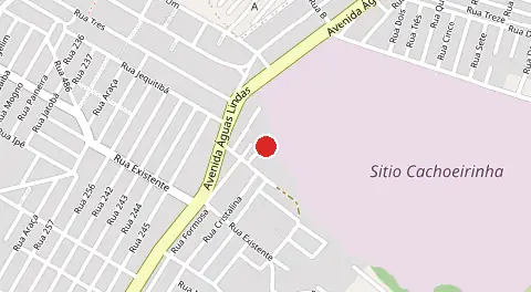 Mapa de Águas Lindas 1