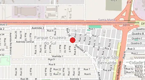 Mapa de Parque São Bernardo