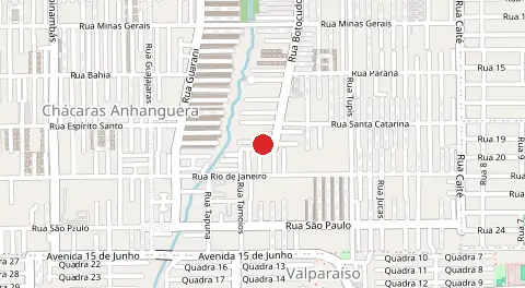 Mapa de Anhanguera