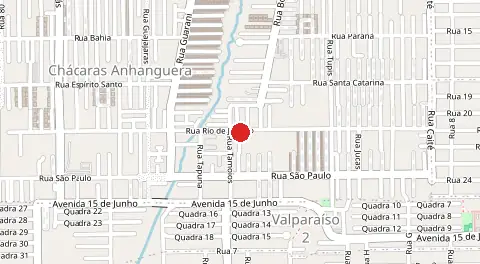 Mapa de Chácaras Anhanguera A