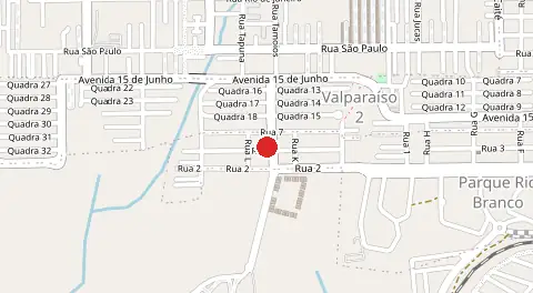 Mapa de Parque Rio Branco