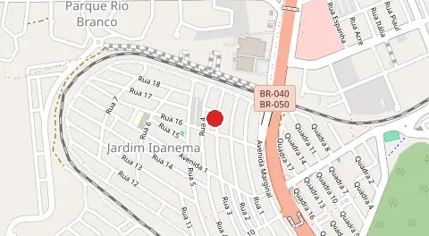 Mapa de Ipanema