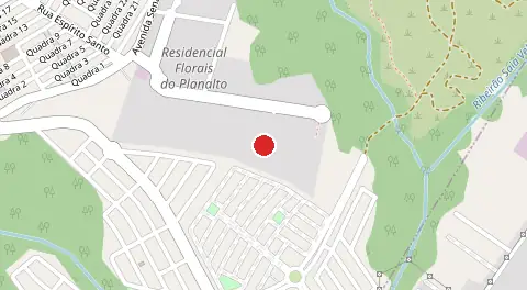 Mapa de Florais do Planalto