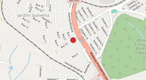 Mapa de Jardim Ipanema