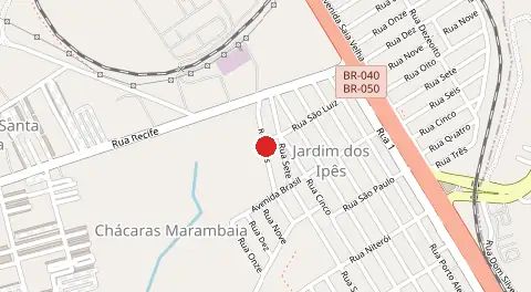 Mapa de Jardim dos Ipes