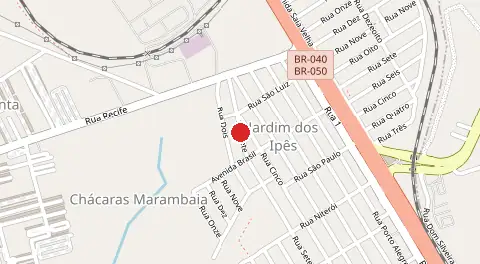 Mapa de Parque Marajo