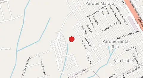 Mapa de Parque do Ipê