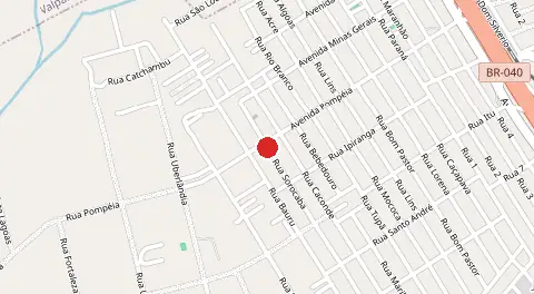 Mapa de Vila Isabel