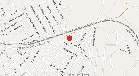 Mapa de Jardim Marília