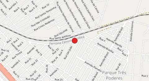 Mapa de Parque São Sebastião