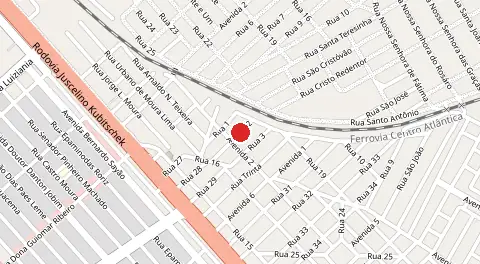 Mapa de Residencial Faro