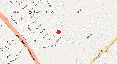 Mapa de Parque Industrial Mingone