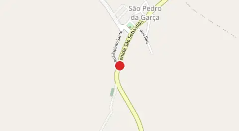 Mapa de São Pedro da Garca