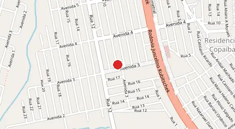 Mapa de Jardim Luzilia