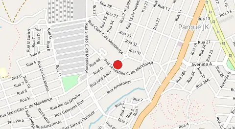 Mapa de Residencial Alto das Caraibas