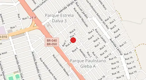 Mapa de Jardim Brasilia Sul