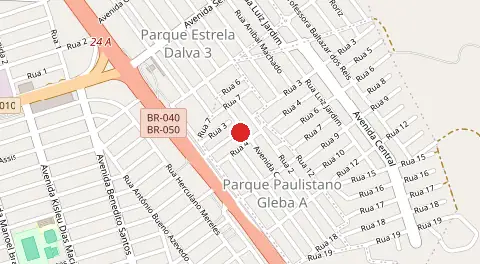 Mapa de Parque Paulistano