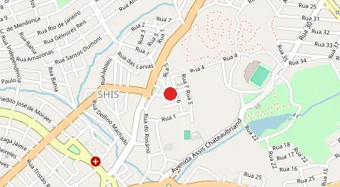 Mapa de Parque da Saudade