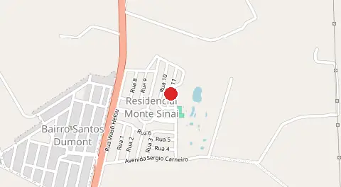 Mapa de Monte Sinai