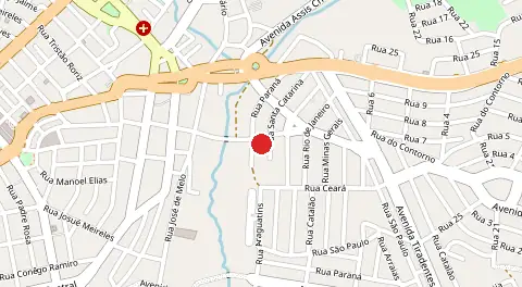 Mapa de Santa Luzia
