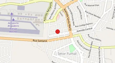 Mapa de Setor Aeroporto