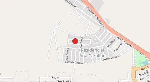 Mapa de Residencial Centenario