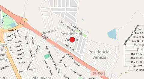 Mapa de Residencial Verona