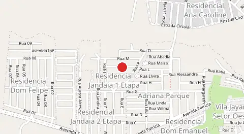 Mapa de Jandaia