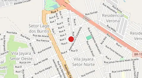 Mapa de Bairro Las Palmas