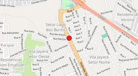 Mapa de Las Palmas